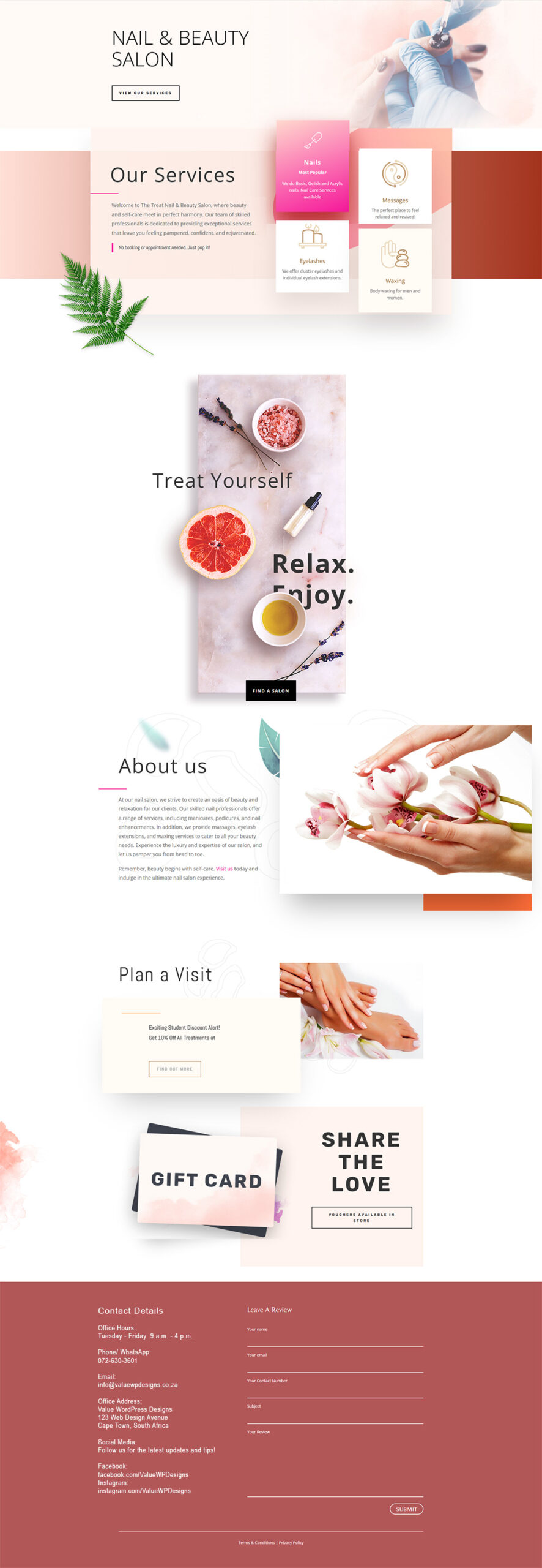Fitness Sage homepage design – professional fitness coaching website by Value WordPress Designs